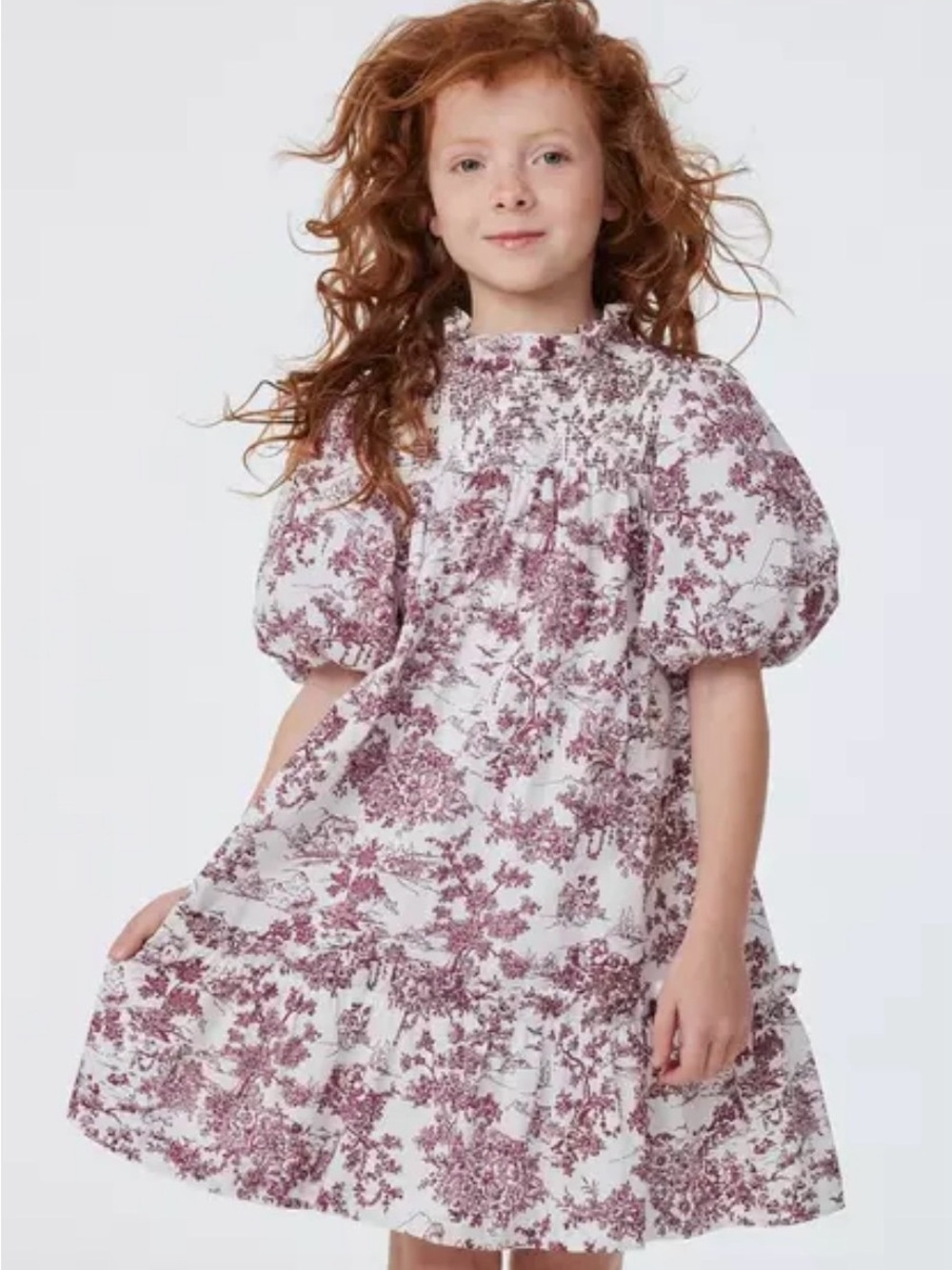 Janie and Jack The Olivia Smocked Dress size 6